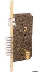 CERRADURA SEGURIDAD EMBUTIR 700B/50-DS15/70D NEGRO 1048752