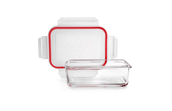 CONTENEDOR ALIMENTOS BOROSILICATO RECTANGULAR-900 CL 754709