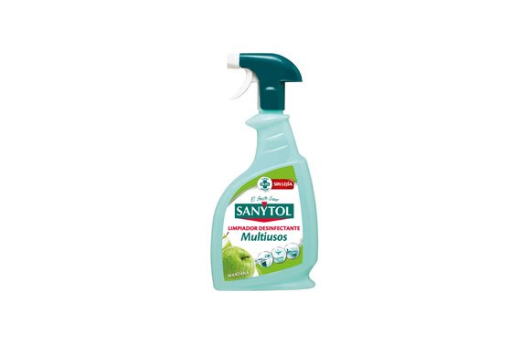 LIMPIADOR DESINFECTANTE MULTIUSOS MANZANA 750 ML PISTOLA 170043
