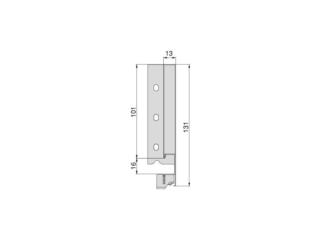 GUIA CAJON VERTEX 3D(GA) 131X300 3187735