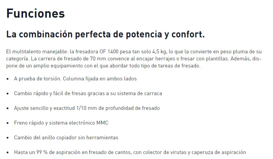 FRESADORA OF 1400 EQB-PLUS SET FESTOOL
