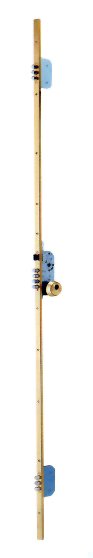 CERRADURA SEGURIDAD EMBUTIR 3 PUNTOS TLB3/30-40 CORTO CROMADO TLB3567CC