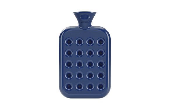 BOLSA AGUA CALIENTE 1,2 LT GOMA INOLORA AZUL MARINO 6424 54