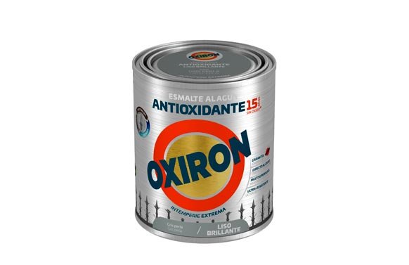 ESMALTE ANTIOXIDANTE AGUA OXIRON LISO BRILLANTE 750 ML GRIS PERLA 01H450934/5805963