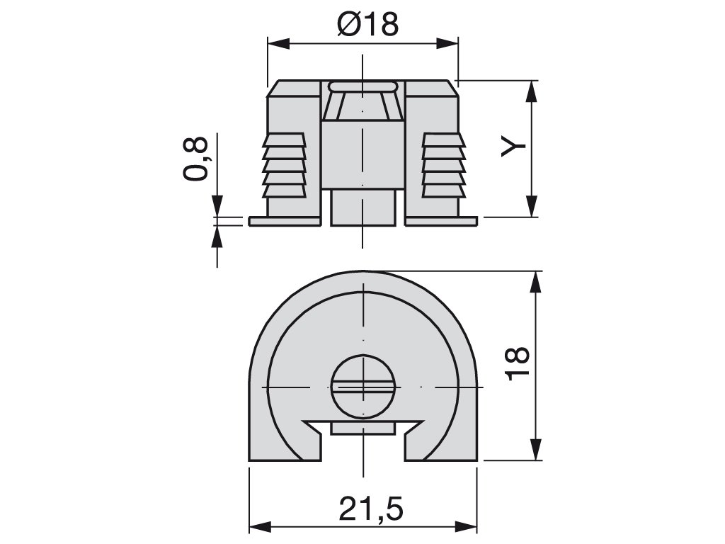 CONJUNTO BLOCK BALDA 19MM (ESPECIAL)
