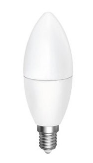 BOMBILLA LED VELA E14 LUZ FRIA 500LM 5W 21841