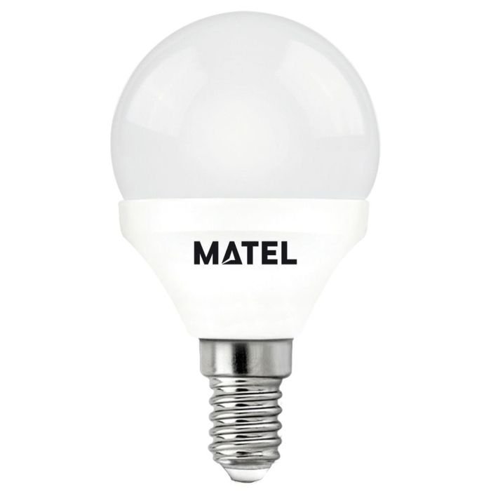 BOMBILLA LED ESFERICA E14 LUZ FRIA 600LM 6W 21801