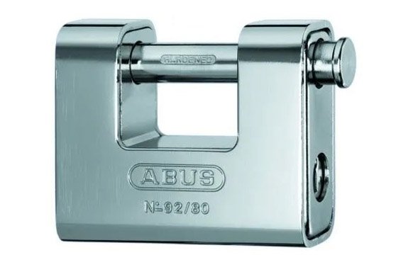 CANDADO RECTAMGULAR ARMOURED 80 80MM CROMADO 052080