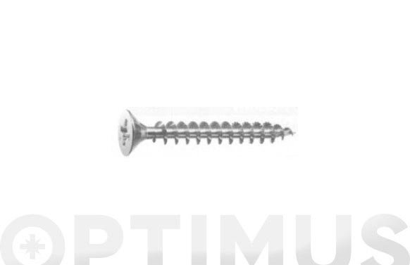 TIRAFONDO CABEZA PLANA POZI CINCADO 20 UNIDADES 3,5 X 30 MM 24521