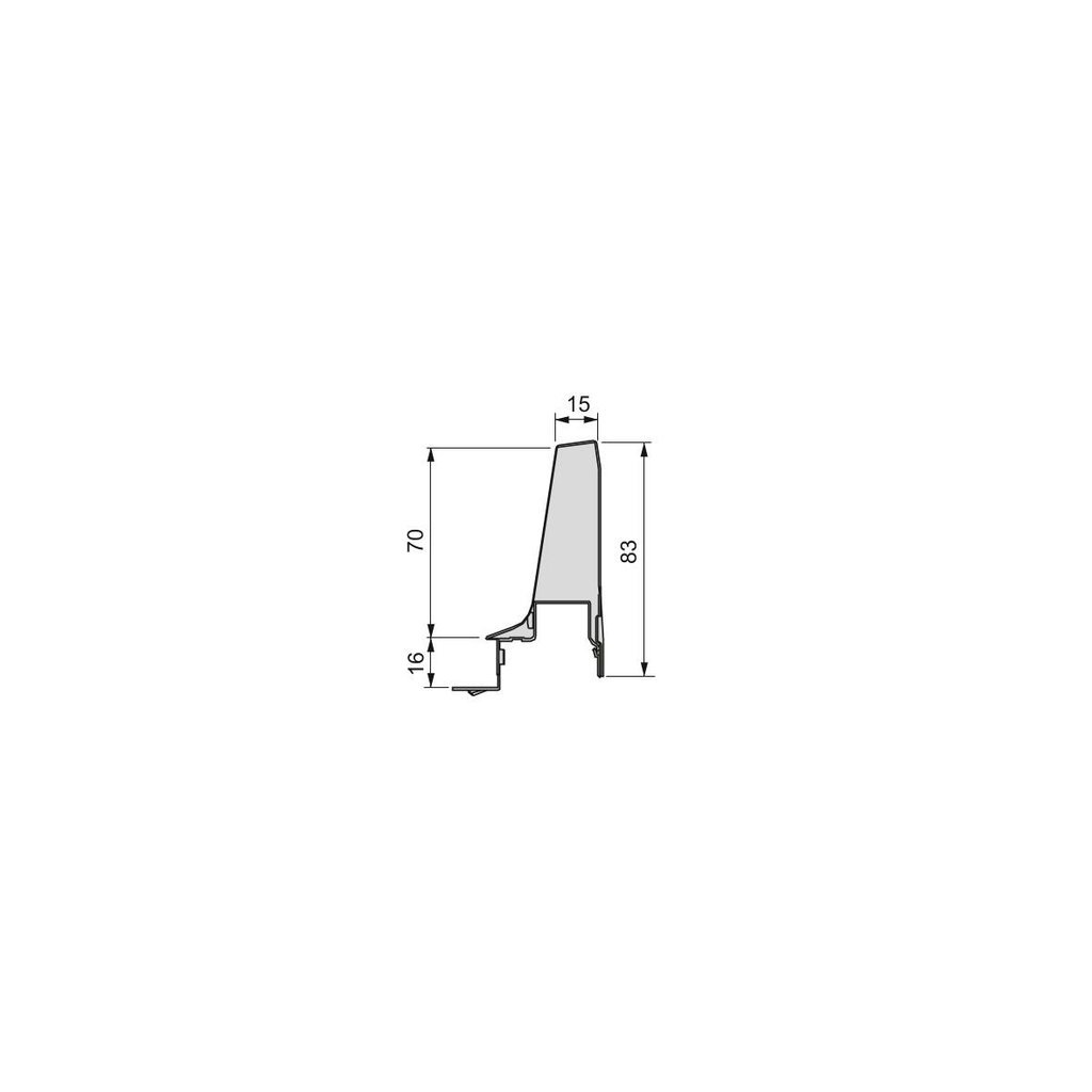 GUIA CALAIX VANTAGE (Q) 83 X 300 301522