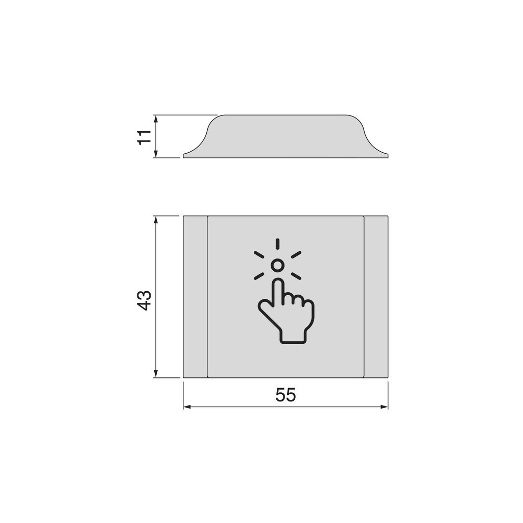 SENSOR SMART RF EMI TOUCH NEGRO 5155917