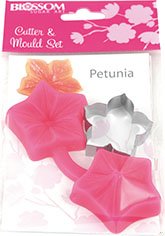 CORTADOR + MOLDE TEXTURIZADOR BL0018-PETUNIA BL0018