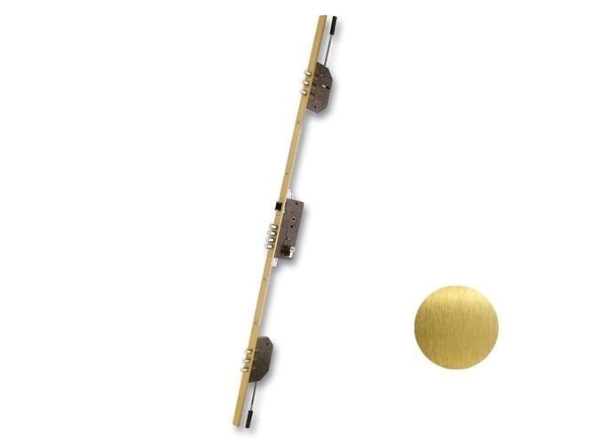 CERRADURA SEGURIDAD EMBUTIR 3 PUNTOS 2000B-3/50-DS15/70D CORTO ESMALTADO ORO 1843745