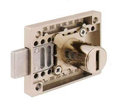 CERRADURA MUEBLE SOBREPONER NIQUEL 296516.11NI