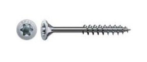 TORNILLO MADERA PR T30 CABEZA PLANA TORX WIROX 6 X 40 MM CAJA 500 UDS 0191010600405